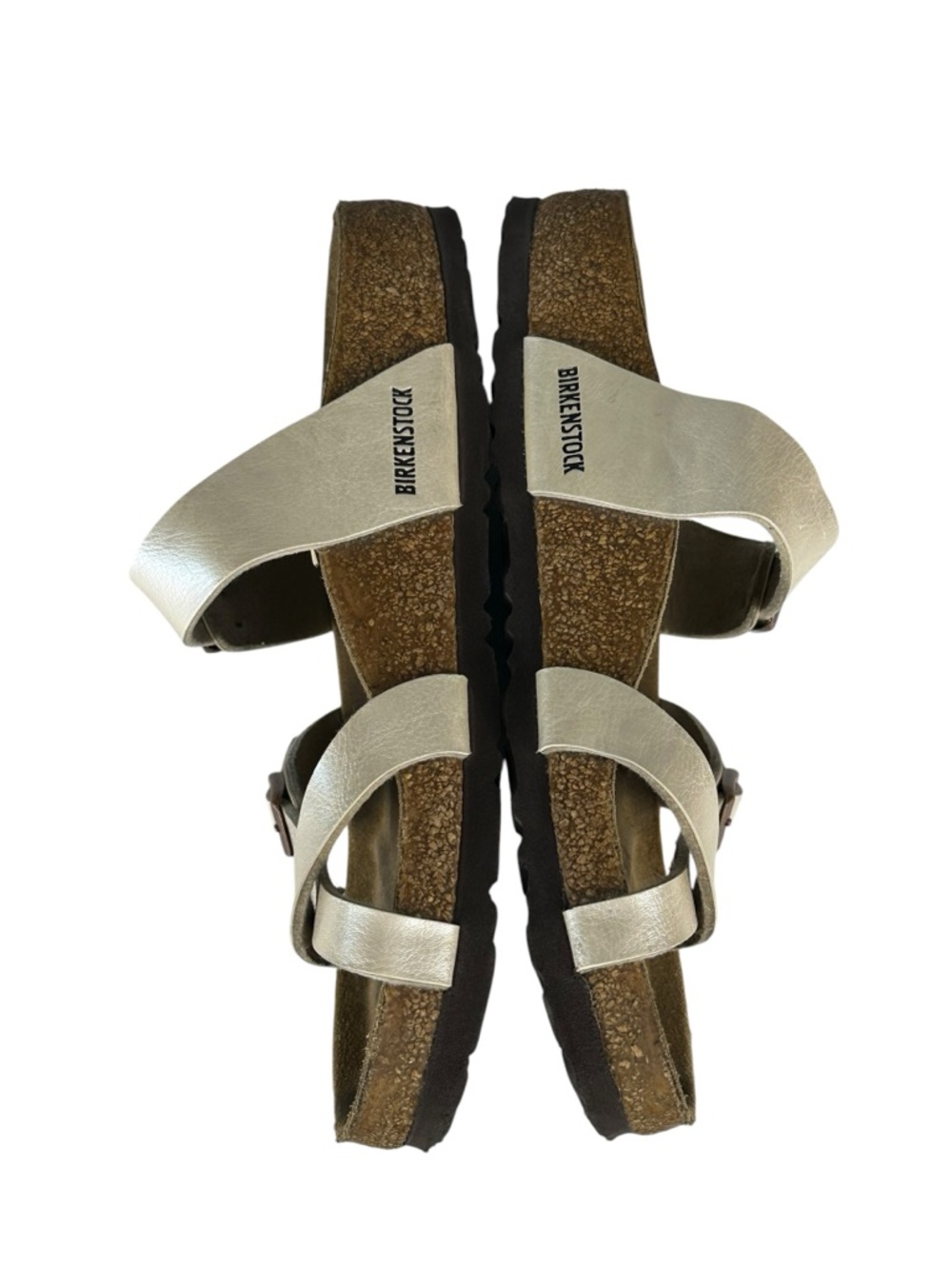 Women's Birkenstock MayariBirko-Flor "Graceful Pearl White" Sz. 37 6.5-7 - Picture 3 of 7